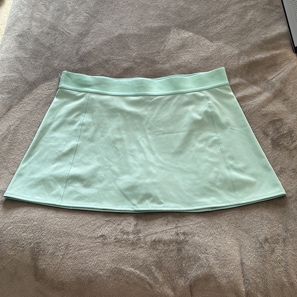 Aritzia TNA TnAction TnaSLICK™ Court Micro Skirt Size XL Adriatic Blue - Picture 6 of 11